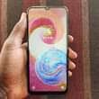 A picture of samsung A04e 0655695769 32gb BEI 170 000 ram 3gb face
