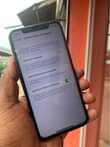 A picture of Iphone X