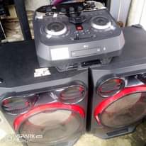 A picture of Clean fairly used 5000 watts LG Home theatre. 950k Nine