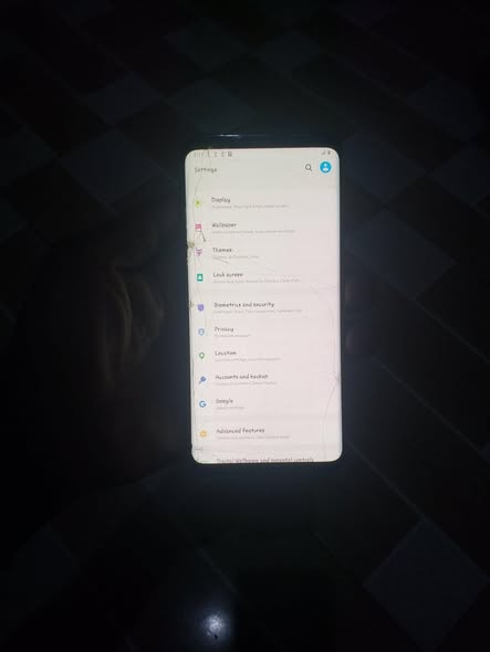 A picture of Samsung S9 Plus