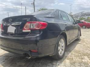 A picture of 2012 Corolla With android screen In my compound Port harcourt