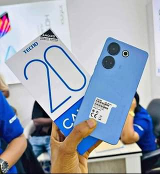 A picture of TECNO CAMON 20PRO STORAGE 256gb RAM 16gb NETWORK 5G BATTERY