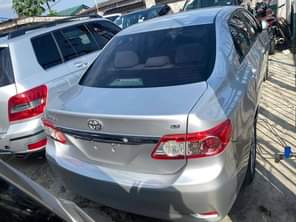 A picture of 2012 Toyota Corolla Price 2M Location Lagos state Very clean