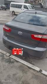 A picture of Sharp 2014 Kia Rio sound engine gear and ac partly