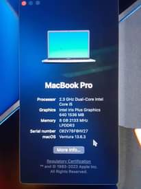 A picture of Inauzwa MacBook Pro 2017