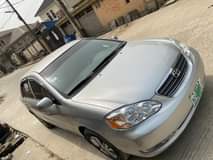 A picture of Corolla 2006 super baked