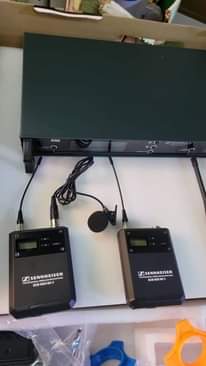 A picture of Microphone amplifiers speakers mixers