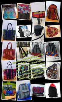 A picture of Bag packs Ugandan made...