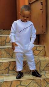 A picture of Cool ankara kids wear