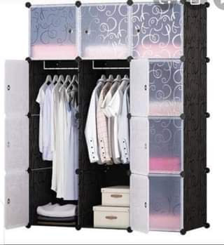 A picture of THREE COLUMN PLASTIC CLOSETS