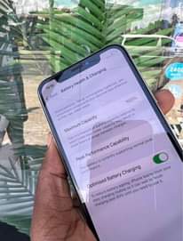 A picture of iPhone X Storage Gb256 Battery Health 100 TrueTone FaceID Bei