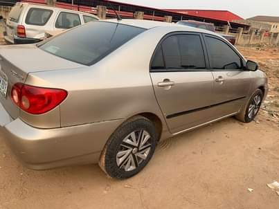 A picture of standard Toyota Corolla