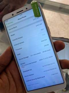 A picture of Oppo a83