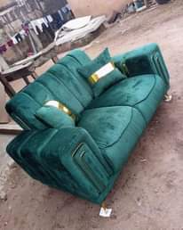 A picture of Sofa lined up with high density seats and quality finishing