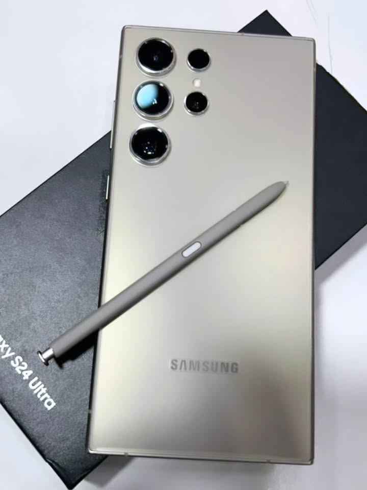 A picture of Samsung Galaxy s24ultra 5G Storage 256gb 12gb rm Call 0741304848