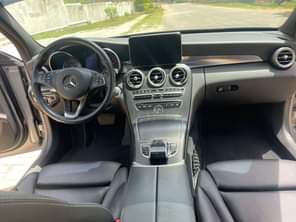 A picture of C400 MERCEDES BENZ FOREIGN USED 2015 MODEL KEYLESS IGNITION WITH
