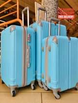 A picture of High quality suitcases Traveling bags available and free delivery kindly