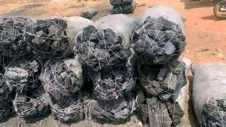 A picture of charcoal supply