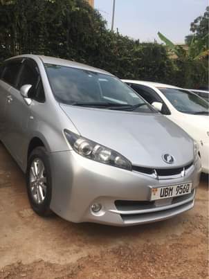 A picture of TOYOTA WISH NEW MODEL 7 Seater Black interior 33 Millions