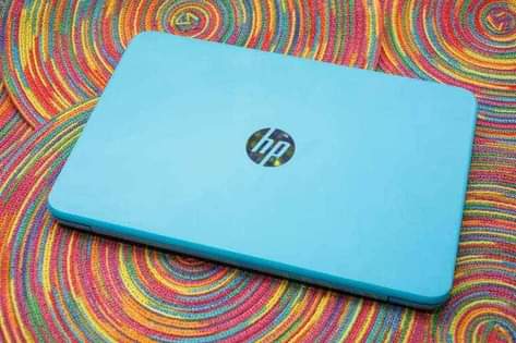 A picture of Hp ultra thin laptop