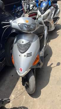 A picture of Japanese scooters