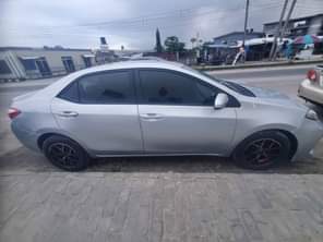 A picture of 2014 Toyota corolla Belgium grade facelifted to 2017 everything working