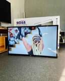 A picture of BOSS FLAT TV INCH 32 DOUBLE GLASS FULL HD RESOLUTION