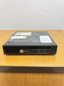 A picture of hp elitedesk mini cpu