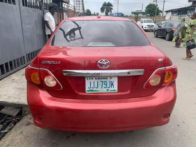 A picture of Toyota 2010 Engine Gear Ac crying like egbere neat in