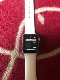 A picture of Apple watch series 3 38mm gps