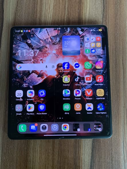 A picture of Tecno phantom v fold 5G 12 12gb ram 256gb