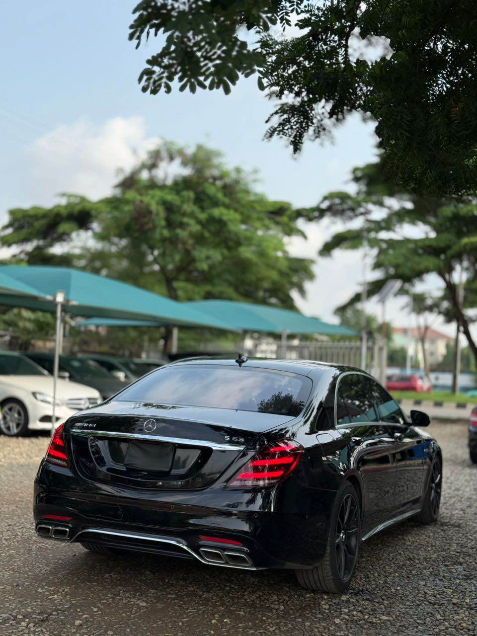 A picture of 2018 S63 AMG Mercedes Benz.
