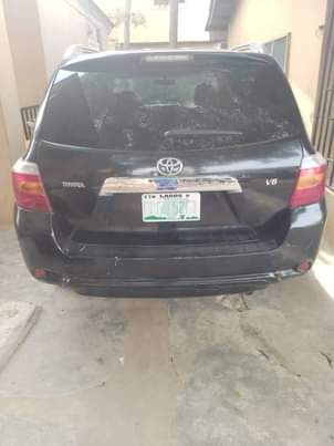 A picture of Toyota highlander 2008 model