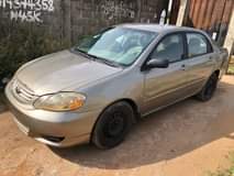 A picture of 2004 COROLLA painted on first body engine and gear perfectly