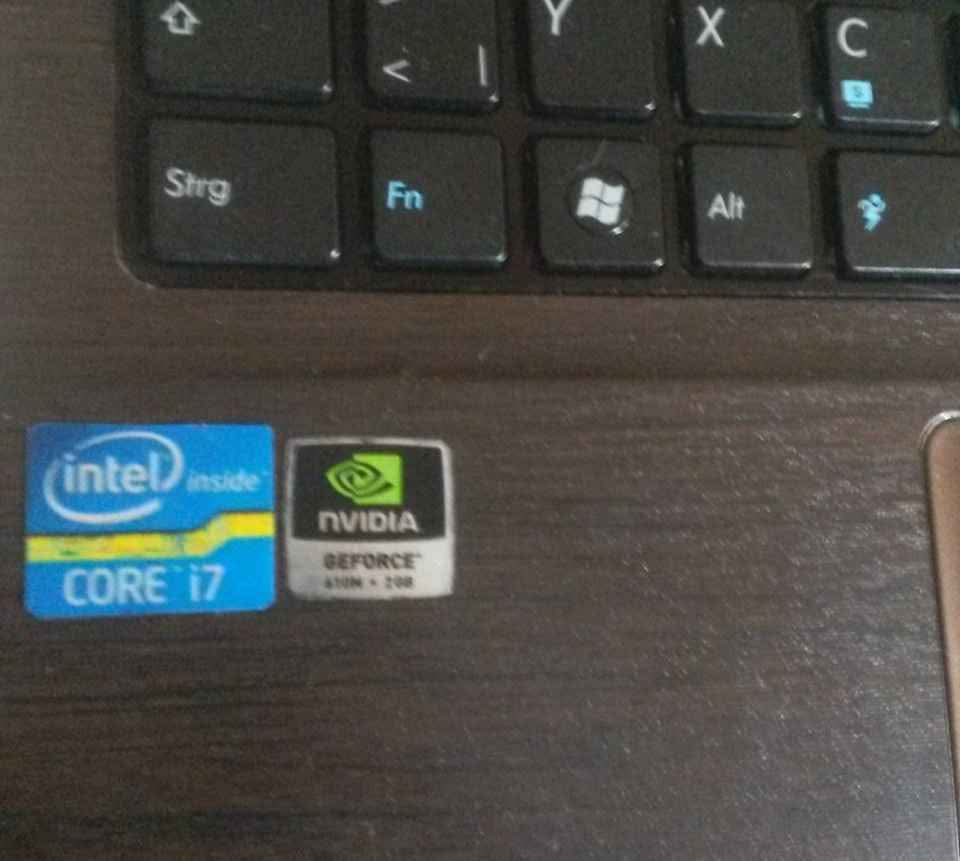 A picture of  Core i7 8gb Ram. 2gb Dedicated Graphics Asus System.