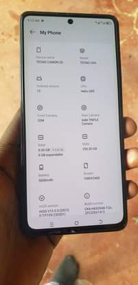 A picture of Camon 20 pro