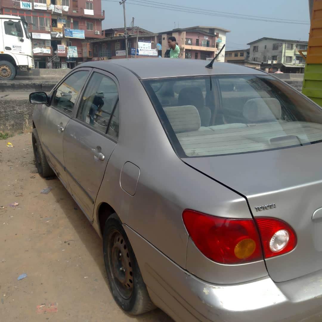 A picture of First body Toyota Corolla