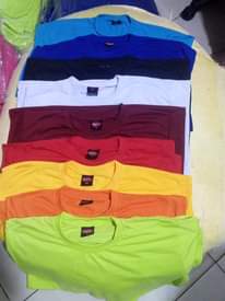 A picture of T shirts