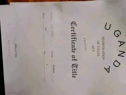 A picture of QUICK SALE 165arces AT 6M PER ARCE IN LUWEERO with