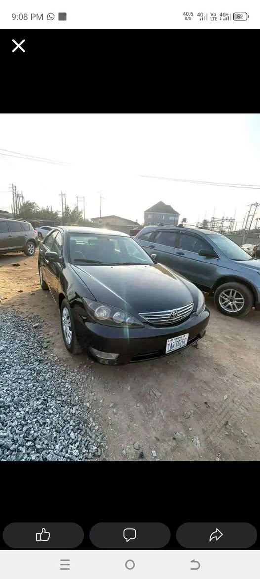 A picture of 2004 Toyota Camry painted clean on first body