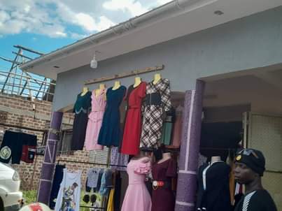A picture of Matugga kigoogwa town shops on quick sale