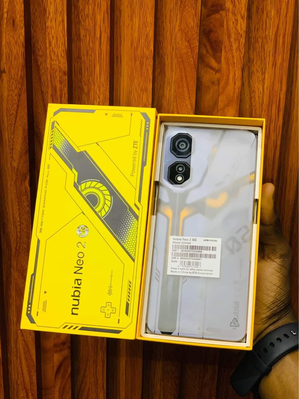 A picture of Nubia neo 2 5G