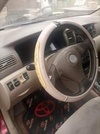 A picture of Nigerian used Toyota Corolla