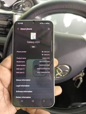 A picture of Samsung A24