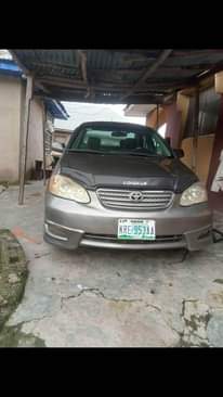 A picture of Available for sale first body of Toyota Corolla 3.1m contact