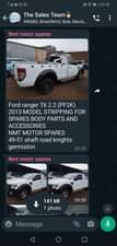 A picture of car parts