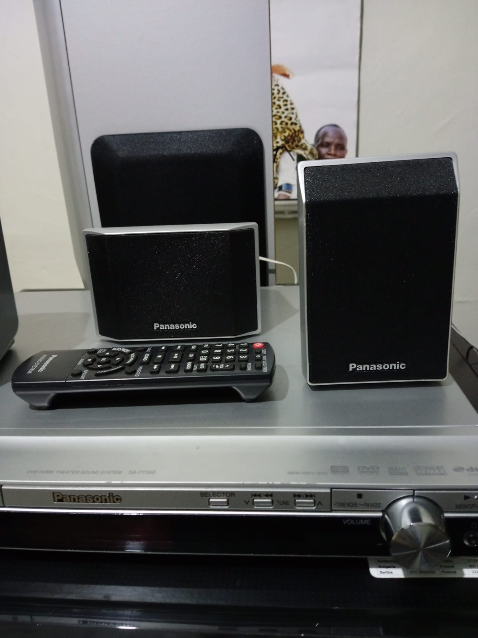 A picture of Panasonic home theater system