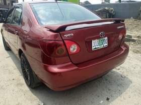 A picture of NEATLY USED 2004 MODEL TOYOTA COROLLA Engine very silent Gear