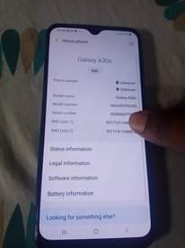 A picture of Samsung A30s