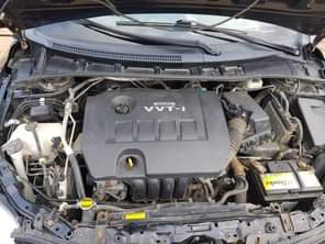 A picture of 2009 model Toyota Corolla working perfectly buy and driving the